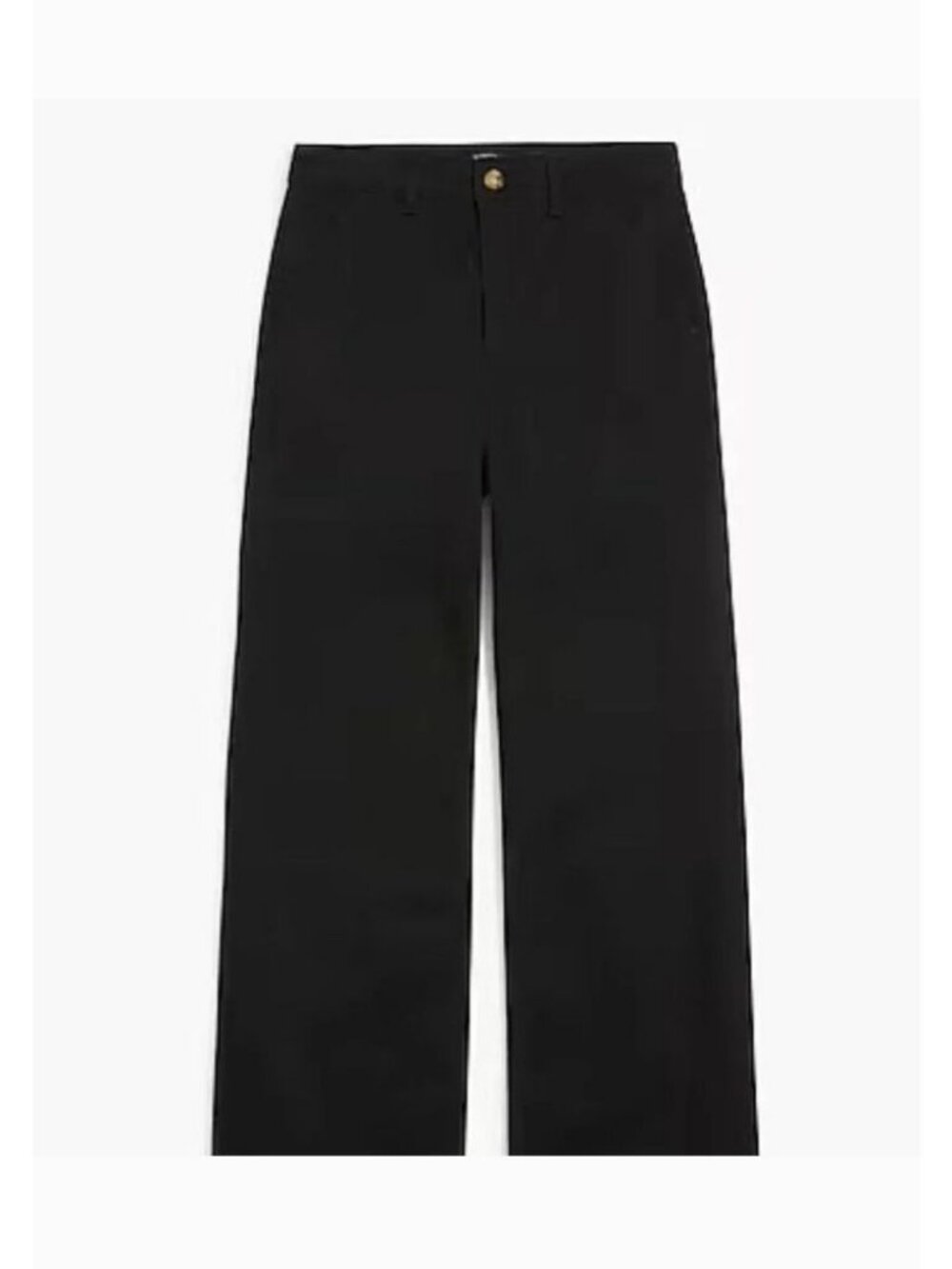 J. Crew Factory High-rise Denim Trouser Jean Black Size 31 Tall NWT CO851